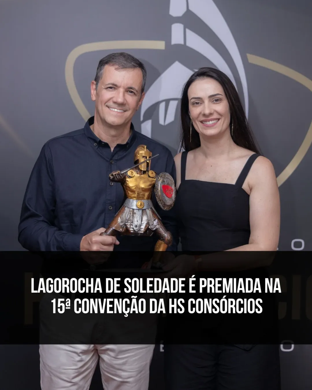 Lagorocha de Soledade é premiada na 15° Convenção da HS Consórcios